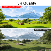 Kamera Aksi Mini Genggam 4K K28 Rotasi 270° Layar 1,69" Tahan Air Tahan Guncangan Vlogging Olahraga Luar Ruangan Perjalanan