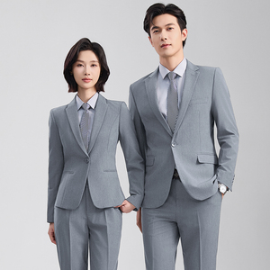 Completo Slim Fit da Uomo e <span class=keywords><strong>Donna</strong></span>, Comodo da Indossare in Ufficio, Stile Uniforme Professionale - Product Image 4