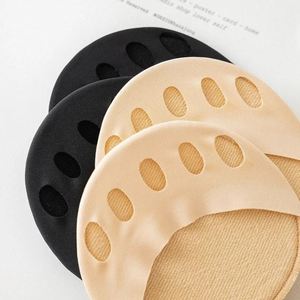 I-0015 Coussinets de pieds réutilisables souples pour coureurs, coussinets métatarsiens, chaussettes invisibles, coussinets de pied, coussinets pour la plante des pieds, chaussettes à cinq orteils - Product Image 6