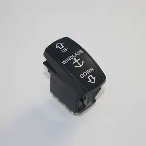 ON-OFF-ON 4 PIN Toggle Switch Panel Pre-Wired Rocker Switch SPST 12V 24V Switches For Marine Boats Cars