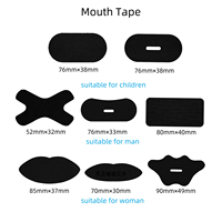 Patch de bouche Science hypoallergénique pour arrêter de ronfler motif imprimé avec colle à l'oxyde de zinc de 5cm de largeur pour un sommeil silencieux