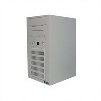 Boîtier PC industriel mural, châssis mini-ITX intégré, design compact sans ventilateur pour l'automatisation industrielle