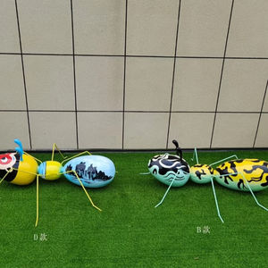 Không gian thương mại thép không gỉ kiến Điêu khắc Kim Loại nghệ thuật cài đặt-Thiết kế hiện đại bền cho các khu vườn Văn phòng khách sạn & Trường học - Product Image 5