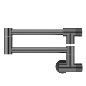 Grifo Mezclador de Cocina Plegable de Acero Inoxidable 304 con Rotación de 360 Grados y Diseño Moderno para Montaje en Pared - Product Image 4