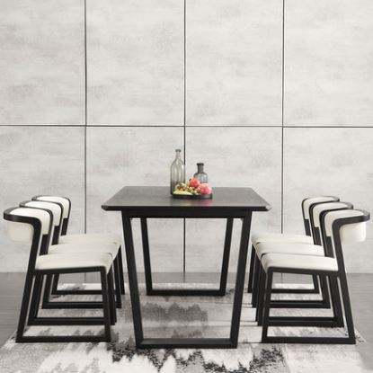 マレーシア産ゴム材製ダイニングテーブル、ダイニングルーム家具