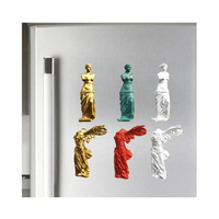 Souvenir promotionnel pays résine vierge personnalisé 3D France Louvre touristique Paris Souvenir réfrigérateur aimant
