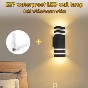 Appliques Murales Extérieures Modernes et Minimalistes / Applique <span class=keywords><strong>de</strong></span> Chevet / Lampe Murale pour Balcon et <span class=keywords><strong>Terrasse</strong></span> / Éclairage Décoratif LED - Product Image 4