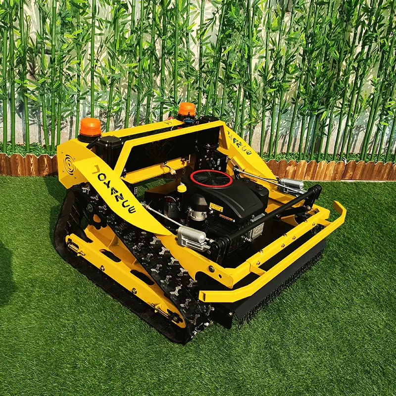 ジョイアンスCE農業ガーデンマシンクローラーブラシグラスカッターRCロボット芝生芝刈り機
