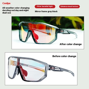 Gafas de Ciclismo Profesionales con Protección UV, Antirrayaduras, Ajustables, para Hombre y Mujer, Gafas de Sol para Ciclismo de Carretera, para Correr, Senderismo y Ciclismo - Product Image 5