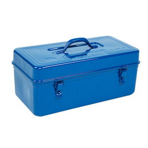 Qiyao Metal Toolbox Single Layer 20L Portable Storage For Auto Repair Household Use - Product Image 1