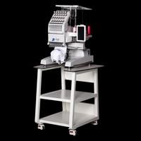 Fuja Home Use Numérique Domestique Tête Unique 12 Aiguilles Informatisé Chapeau Machine À Broder