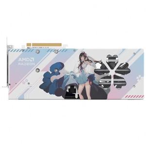 Tarjeta Gráfica Yeston RX 7800 XT 16GB Edición "Sakura Hitomi Hanayome" Nueva, para Transmisión en Vivo, Edición de Video y Juegos - Product Image 3