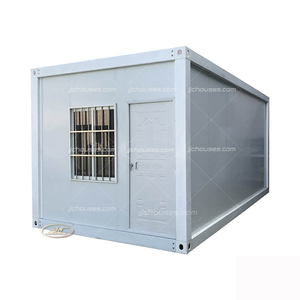 JJC-Casa pequeña de contenedores de lujo de acero estructural galvanizado/tienda/oficina, casa prefabricada con marco de metal personalizada - Product Image 3