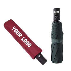 Regalos Empresariales Promocionales, Paraguas Manual con Logotipo Personalizado, Impresión UV de Calidad en el Interior - Product Image 1