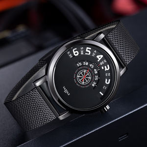 YAZOLE-<span class=keywords><strong>montre</strong></span> à Quartz de luxe pour hommes, accessoire de Sport, maille en métal, étanche, à poignet, personnalisé, <span class=keywords><strong>noir</strong></span>, offre spéciale, d518-s - Product Image 6