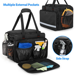 Bolsa de Limpieza para Autos de Gran Capacidad, Organizador para Herramientas de Lavado de Vehículos, Caja de Almacenamiento Resistente para Accesorios de Detallado - Product Image 4