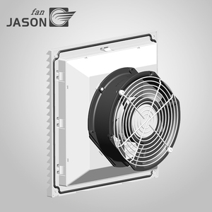Ventilateur axial électrique 255*255 mm, souffleur à double roulement à billes, pales en acier inoxydable, pour fenêtre, mur, cuisine, salle de bain, toilettes - Product Image 4