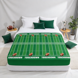 Protector <span class=keywords><strong>de</strong></span> Colchón Ajustable con Estampado Personalizado <span class=keywords><strong>de</strong></span> Béisbol para Niños, Uso en Hoteles y Hogares - Product Image 4
