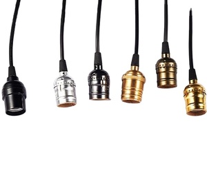 Retro Nhôm Không Có Chuyển Đổi 55Mm E27 Giữ Đèn An Toàn Trang Trí Đèn Ổ Cắm Cho Chiếu Sáng - Product Image 1