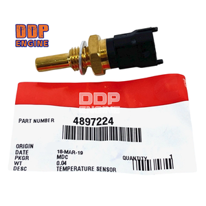 Capteur de température du liquide de refroidissement du moteur 4897224 0281002209 pour Cummins ISBe ISDe ISB QSB 5.9L - Product Image 4