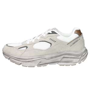 Lumberjack Men's <b>Sneakers</b> White 42 Heel Height 4 Cm <b>Canvas</b> Trendy Shoes - Product Image 1