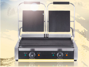 OEM ODM machine professionnelle un <span class=keywords><strong>panini</strong></span> doubles têtes plaque à snacker électrique machine à <span class=keywords><strong>panini</strong></span> - Product Image 2