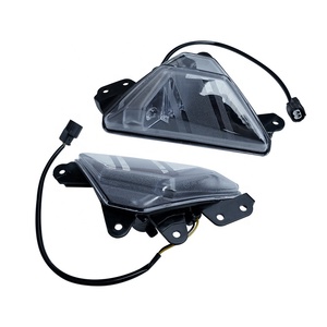 Luz Delantera LED Súper Brillante Yongjin para Motocicleta, Luz Intermitente Pequeña Negra para <span class=keywords><strong>Kawasaki</strong></span> ZX-6R - Product Image 3