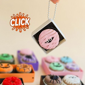 Nuevo Estilo Transfronterizo: Colgante Antiestrés Impreso en 3D con Diseño de Donut en Caja, Juguete de Escritorio Temático de Halloween - Product Image 5