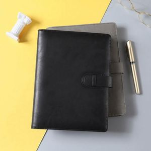 Custom Logo A5 Removable Notepad Loose-<b>Leaf</b> Gift Set Office Business Notebook - Product Image 1