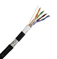 Cable de red LAN UTP/FTP/SFTP CAT5E de cobre desnudo/CCA con doble revestimiento