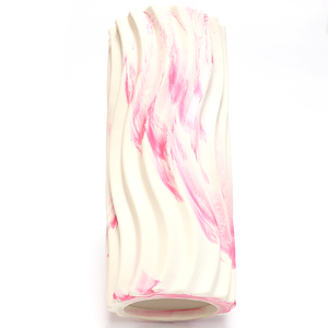 Rouleau de massage en mousse EVA texturée ondulée de couleur personnalisée, à grille souple, pour le yoga et la relaxation musculaire - Product Image 3