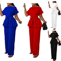 Ensemble court décontracté d'été pour femme en tissu élastique uni sans col, respirant, au-dessus du genou, pour usage quotidien