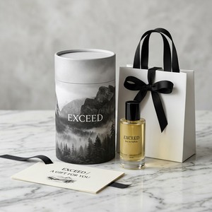 Luxury Custom Paper Tube Packaging Fragrance Packaging Custom Paper Tube Round Gift <b>Box</b> for Perfume <b>Bottles</b> Custom Factory - Product Image 1