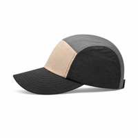 Casquette de baseball personnalisée avec logo, bicolore, 6 panneaux, respirante, pour sports de plein air