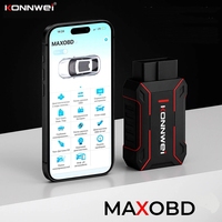 Lecteur de code de diagnostic complet MAXOBD Bluetooth 5.2 pour voiture avec application de mise à jour gratuite
