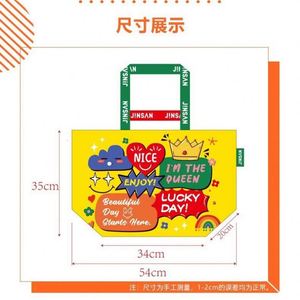 Bolsa de Compras Personalizada de Zhejiang, Gran Capacidad, Diseño Impermeable, Bolsa de Hombro de Polipropileno Tejido con Asa - Product Image 3