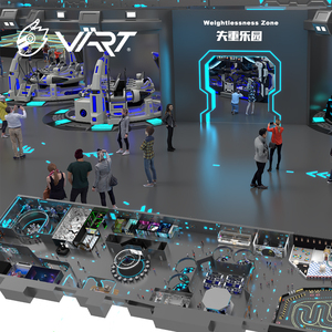 Ý Tưởng Kinh doanh tốt 20-500 mét vuông VR Máy chơi game thực tế ảo thiết bị giải trí để bán - Product Image 3