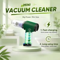 Mini aspirateur portable 6Kpa, aspiration puissante, charge rapide, léger, faible bruit, pour la maison, la voiture, le canapé, le bureau