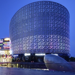 Alucobond แผงอลูมิเนียมคอมโพสิตตกแต่งหินหินอ่อนที่ทันสมัยแผงผนังป้องกันไฟฟ้าสถิตย์แผงแซนวิชอาคาร - Product Image 1