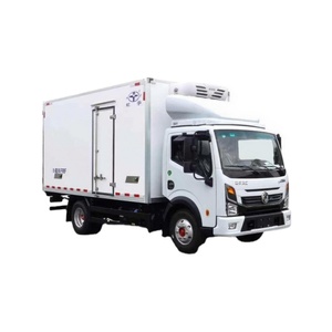 Camión refrigerador pequeño de camión refrigerado con combustible diésel de 5-10 toneladas con configuración de conductor derecho - Product Image 1