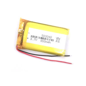 充電式 3.8v 3.7v リポ 3.7V 750mAh リチウムイオン 053048 バッテリー - Product Image 3