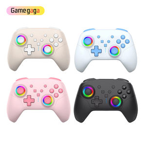 Manette de jeu sans fil HS-SW2503 avec éclairage RGB respirant, double vibration, turbo, joystick pour NS2 PC Android IOS - Product Image 2