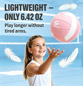 Nuevo Balón de Voleibol Oficial Tamaño 5, Ligero y Suave para Principiantes, Cubierta de Espuma EVA Compuesta, Balón de Entrenamiento Suave para las Piernas - Product Image 5