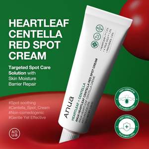 Crème Anua Heartleaf Centella Red Spot 30G, hydratant pour le visage, pour peaux sensibles, traitement de l'acné - Product Image 2