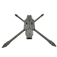 3K Kohlefaser 7 10 13 15 18 Zoll für FPV Langstrecken-Renndrohne Quadcopter UAV RC Rahmen-Kit