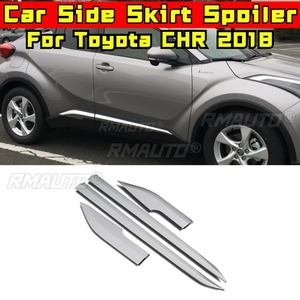 สเกิร์ตข้างรถยนต์ ลิปสปอยเลอร์ ดิฟฟิวเซอร์กันกระแทก สำหรับ Toyota CHR 2018 ชุดแต่งสเกิร์ตข้างรถยนต์ อุปกรณ์ตกแต่งรถยนต์ - Product Image 2