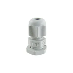 IP68 PG7 Electrical Nylon Cable Gland PG