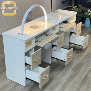 <span class=keywords><strong>Mesa</strong></span> <span class=keywords><strong>de</strong></span> estación <span class=keywords><strong>de</strong></span> Spa <span class=keywords><strong>de</strong></span> manicura doble moderna con juego <span class=keywords><strong>de</strong></span> sillas <span class=keywords><strong>para</strong></span> muebles <span class=keywords><strong>de</strong></span> salón <span class=keywords><strong>de</strong></span> <span class=keywords><strong>uñas</strong></span> al por mayor con lámpara y aspiradora <span class=keywords><strong>de</strong></span> <span class=keywords><strong>uñas</strong></span> - Product Image 2