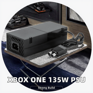 Adaptador de Corriente para Consola <span class=keywords><strong>Xbox</strong></span> <span class=keywords><strong>One</strong></span>, Euro 135W, Negro, DC, <span class=keywords><strong>AC</strong></span> 100V-240V, Base de Carga, Accesorios para Juegos - Product Image 2