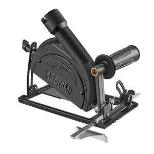 Soporte de corte para amoladora angular de 125 mm, sin polvo, con profundidad ajustable a 45 grados para trabajar la madera - Product Image 5